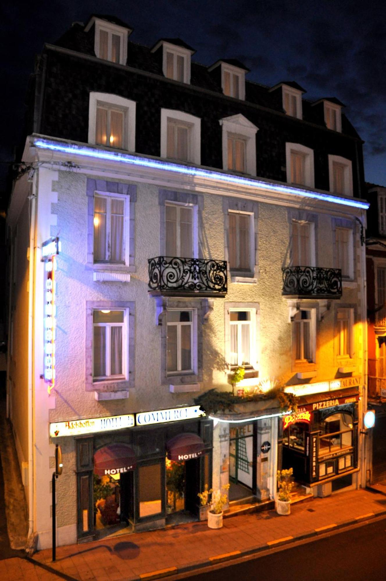 Hotel Du Commerce Et De Navarre Lourdes Exterior foto